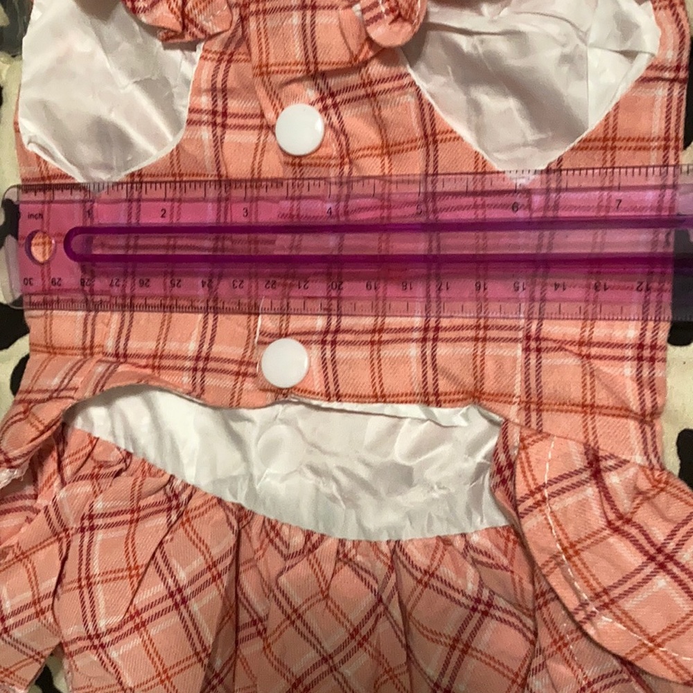 2 pet dresses & matching leashes M NWOT - Picture 8 of 10